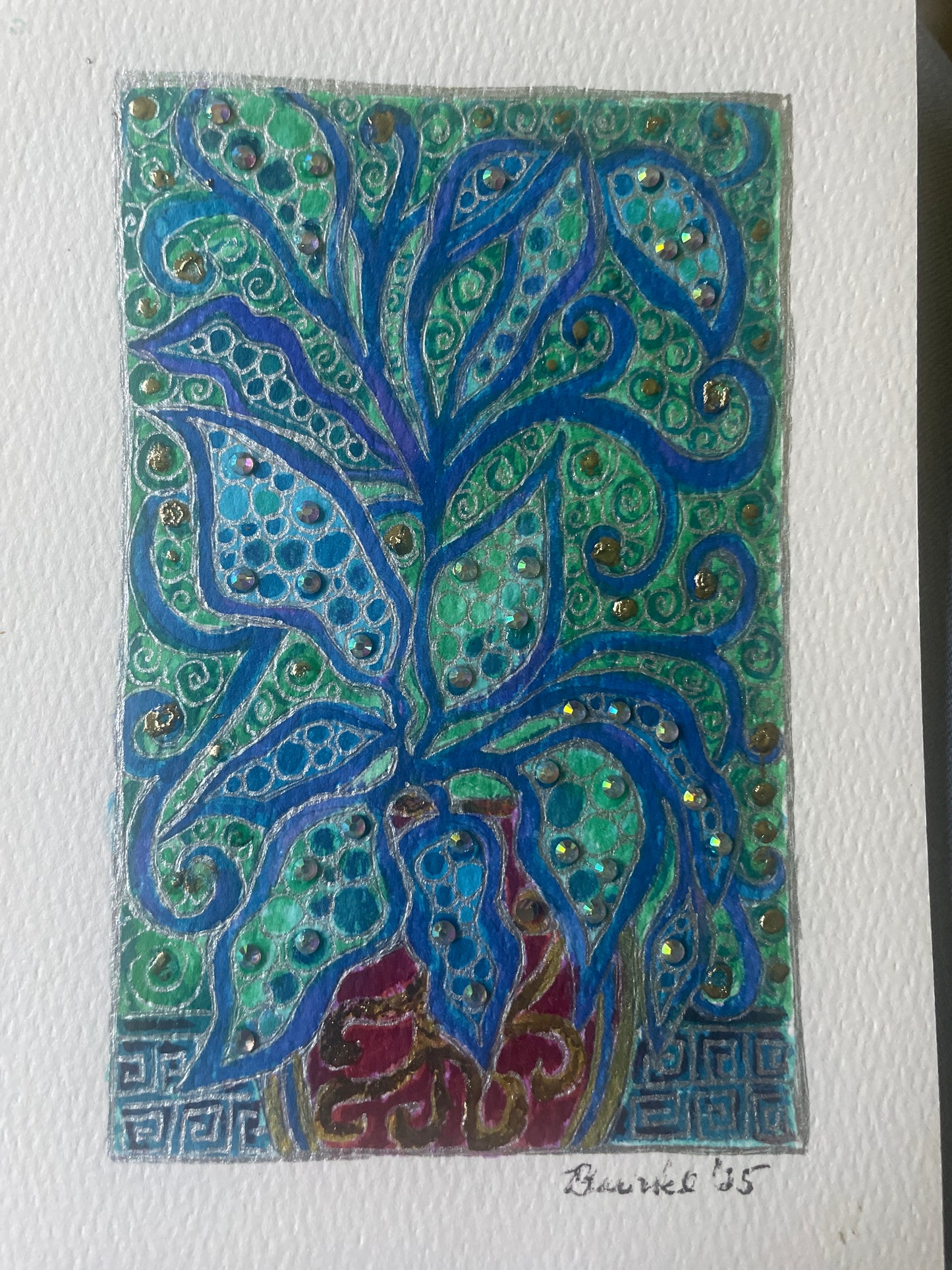 Bejeweled 4”x6” Mini Paintings – Original Hand-Painted Flowers, Landscapes, Seascapes & Holiday Scenes