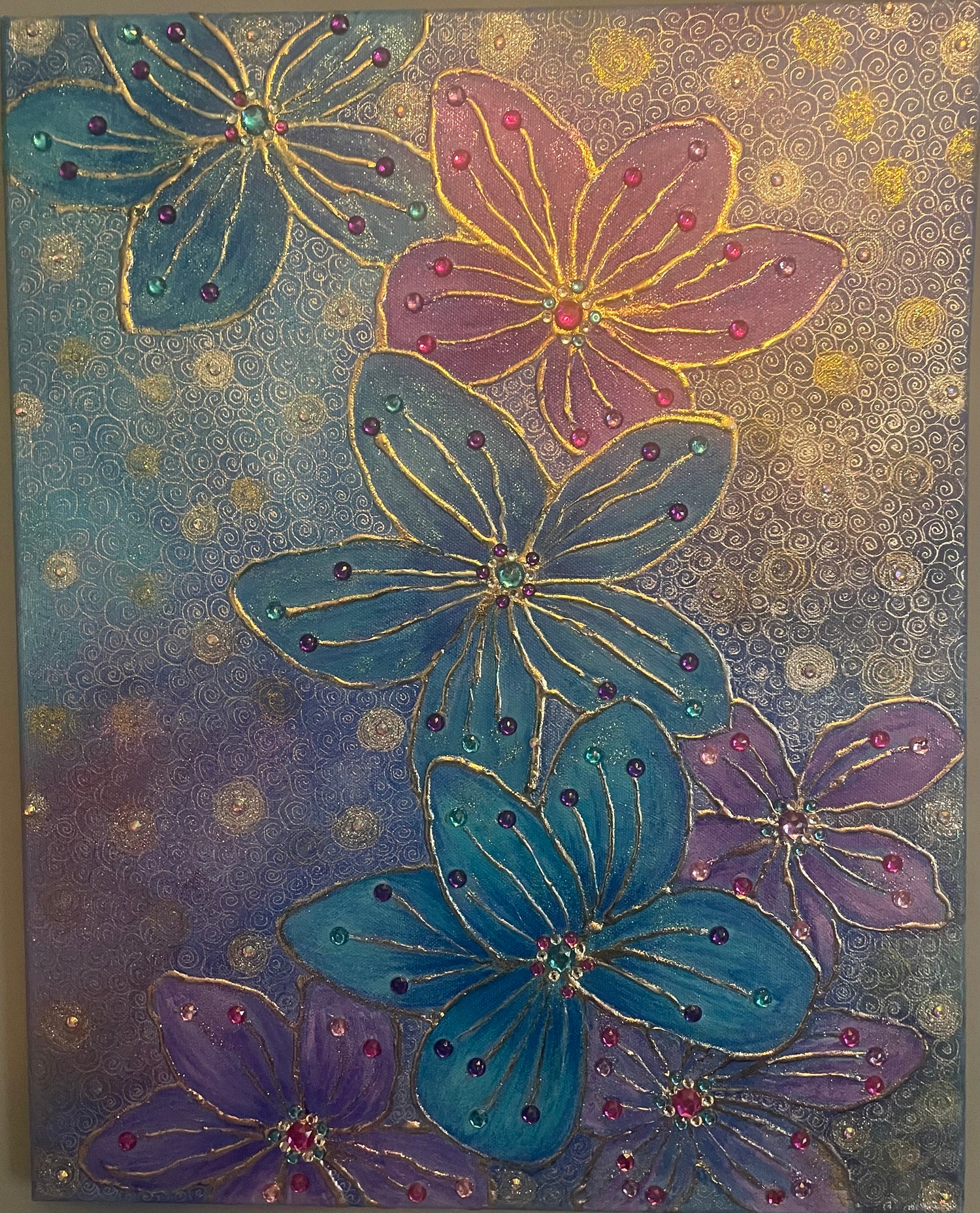 Whimsical Beauty, Hand-Painted with Love