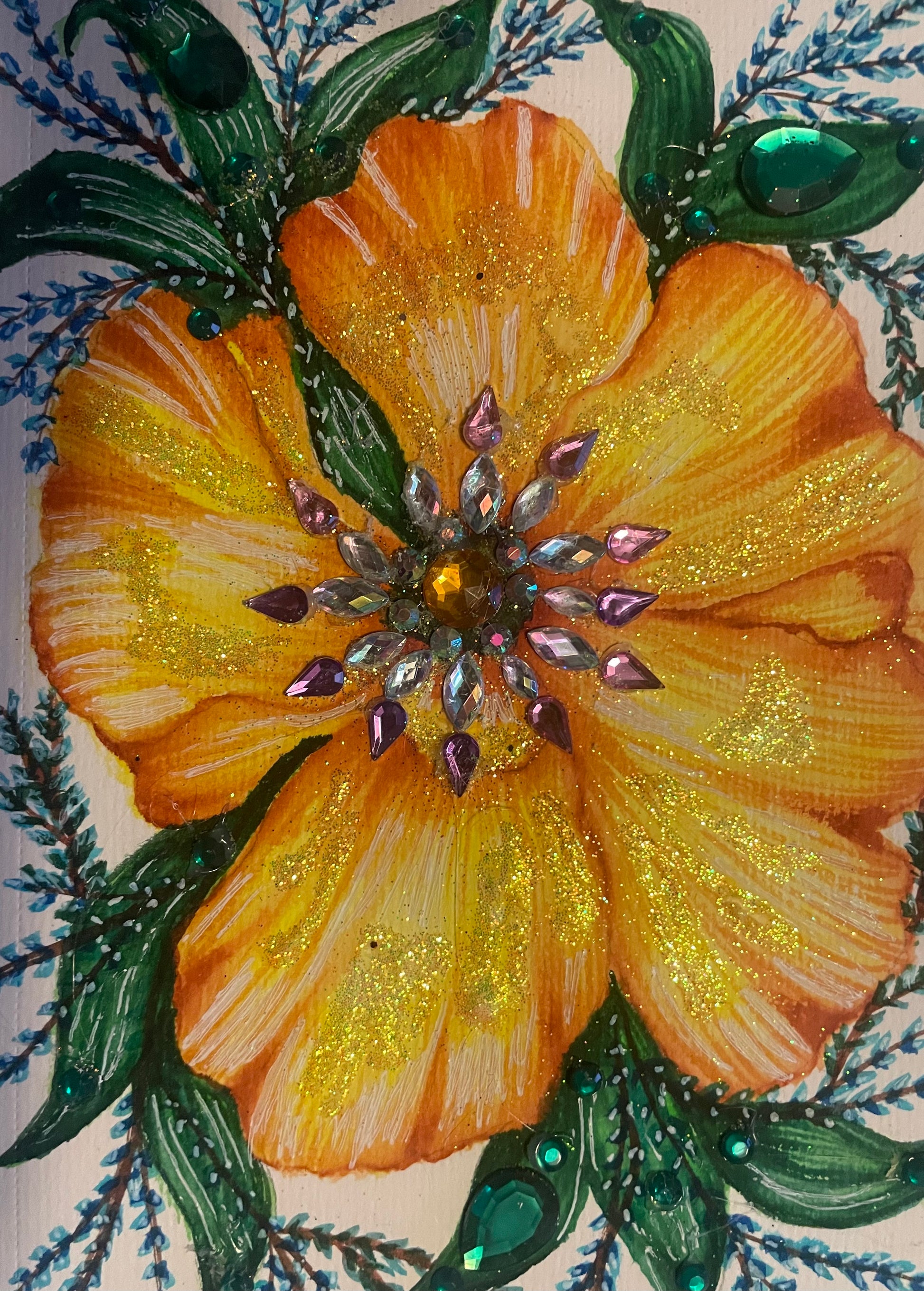 Sunshine - mixed Media
