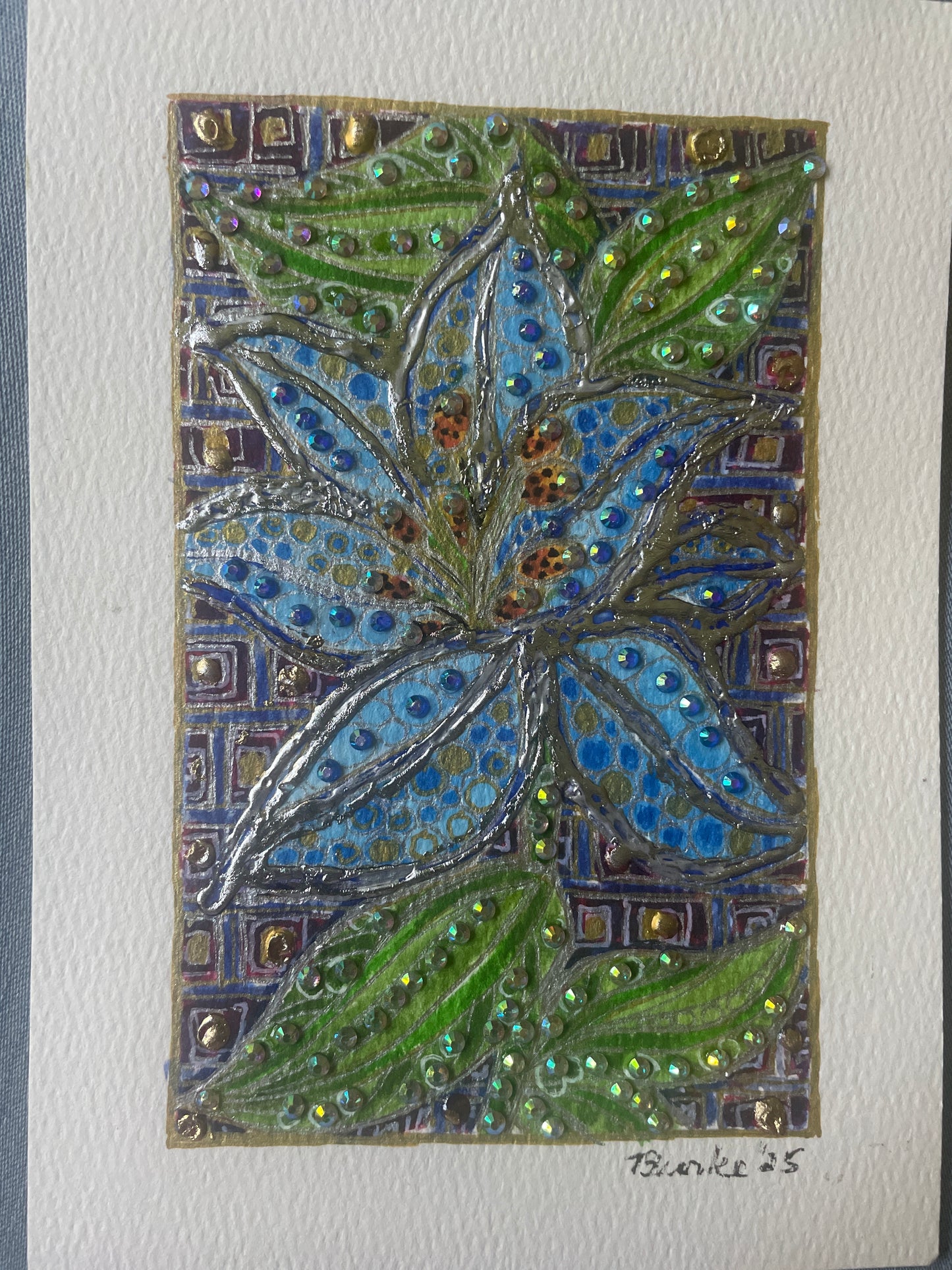Bejeweled 4”x6” Mini Paintings – Original Hand-Painted Flowers, Landscapes, Seascapes & Holiday Scenes