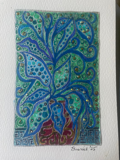 Bejeweled 4”x6” Mini Paintings – Original Hand-Painted Flowers, Landscapes, Seascapes & Holiday Scenes