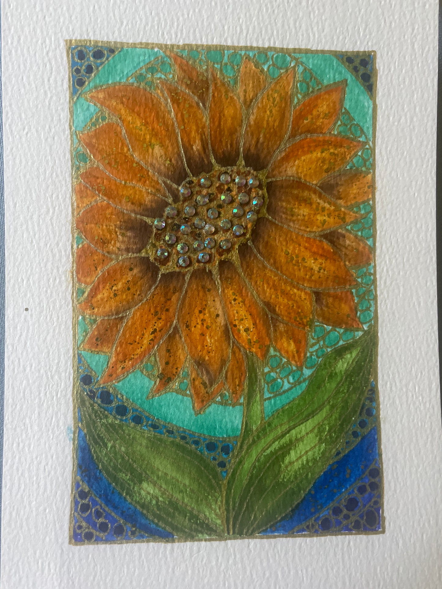 Bejeweled 4”x6” Mini Paintings – Original Hand-Painted Flowers, Landscapes, Seascapes & Holiday Scenes