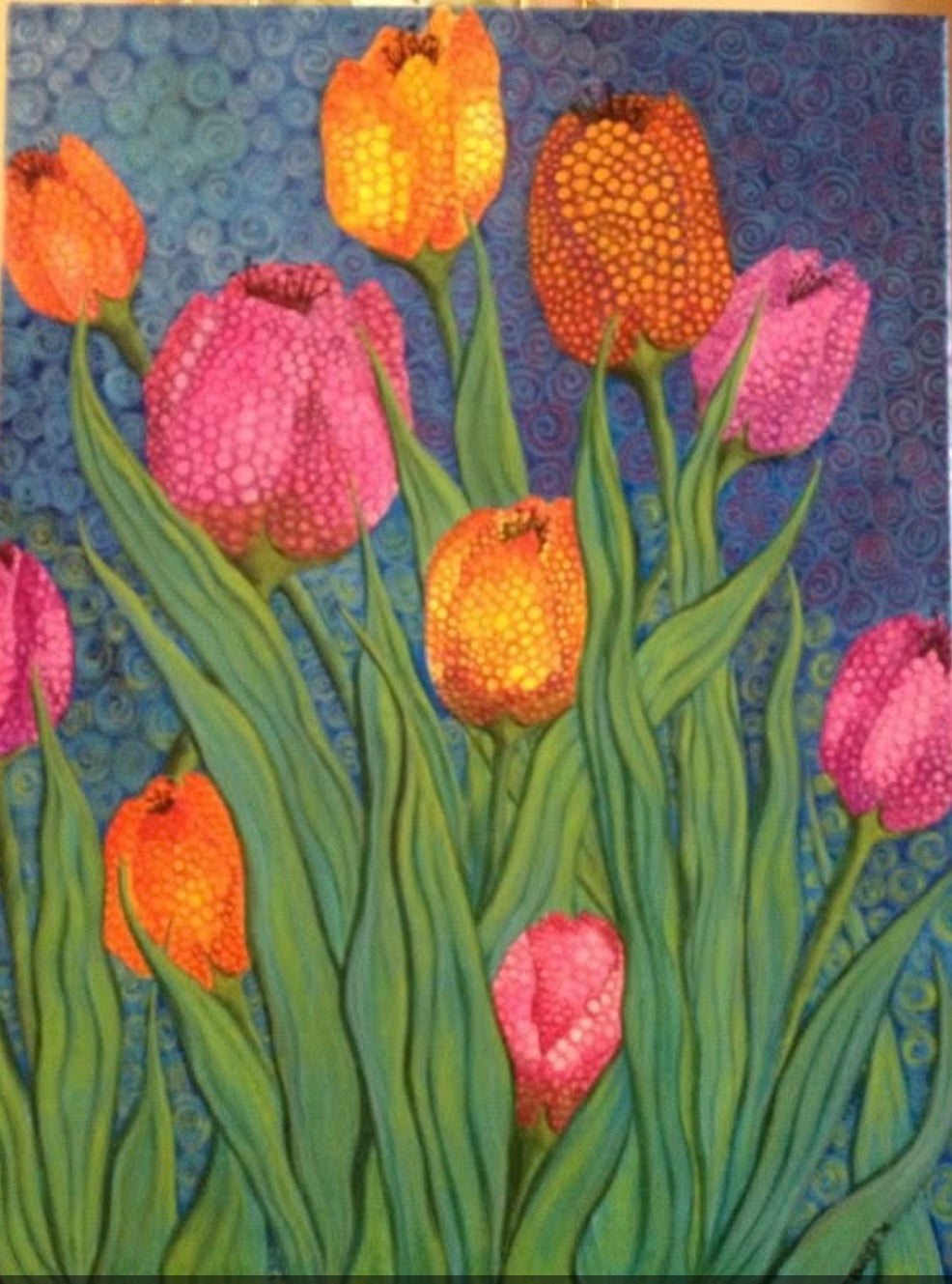 Enchanted Garden - acrylic